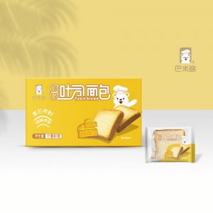巴米熊奶酪吐司面包箱装