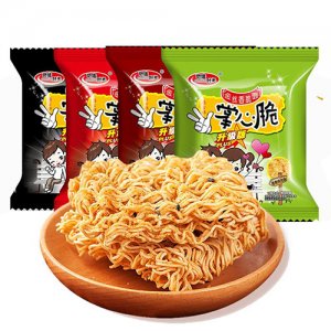 叨嗑时光掌心脆干吃面