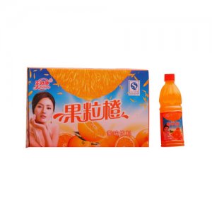 乐舒康果粒橙果味饮料