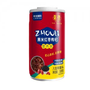 粥理黑米红枣枸杞营养粥八宝粥罐头320g