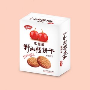 乐美家木糖醇野山楂饼干200克（12包）
