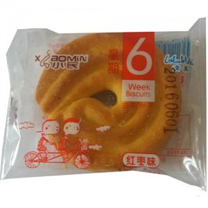小民红枣味饼干