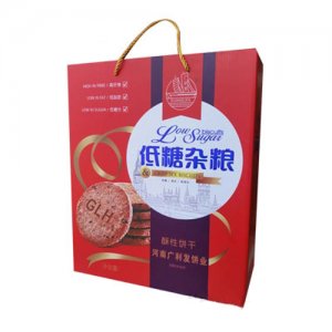 广利发低糖杂粮酥性饼干礼盒装