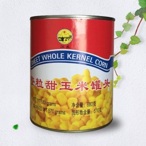 江东甜玉米罐头
