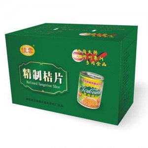 佳云精致桔片铁罐