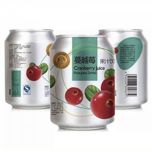 五行健蔓越莓果汁饮料248ml