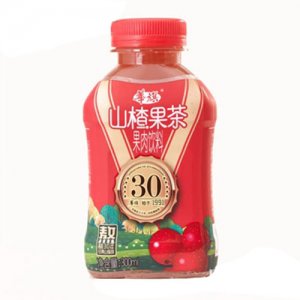 华旗山楂果茶果肉饮料300ml