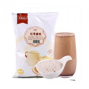 红枣拿铁奶茶巧艾斯奶茶含真正红枣粒三合一速溶奶茶