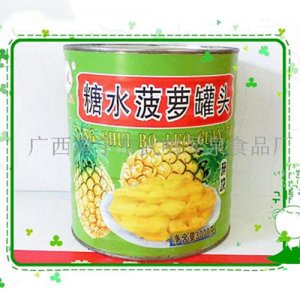 琴泉糖水菠萝罐头圆片