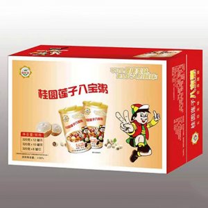 倍佳亲桂圆莲子八宝粥箱