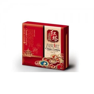 红塔吉庆红糕点盒装
