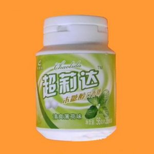 超莉达木糖醇口香糖清爽薄荷味