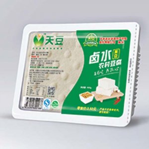 天豆卤水农村豆腐
