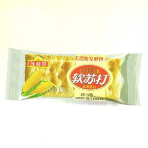 旌利园玉米梳打饼干