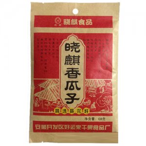 晓麒香瓜子68g