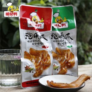 啃佬鸭泡鸭爪30克