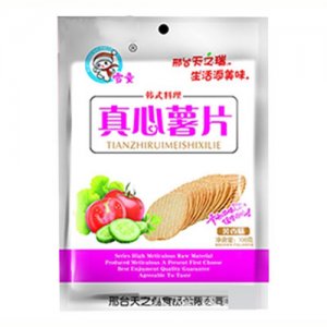 雪童真心薯片100g
