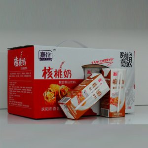 嘉仕核桃奶复合蛋白饮料200mlx12盒