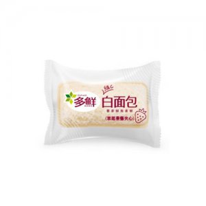 多鲜草莓果酱白面包