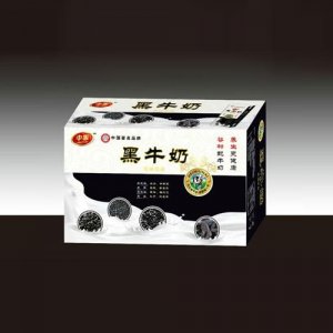 中喔-黑牛奶(普通装1x20盒）