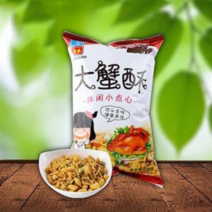 全味烤鸡味大蟹酥100g