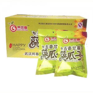 果园春五香甘草葵花籽168g