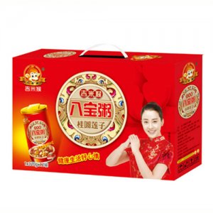 吉米猴桂圆莲子八宝粥12罐