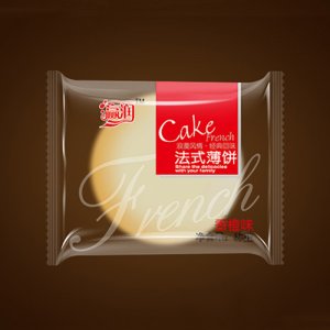 赢润法式薄饼香橙味称重