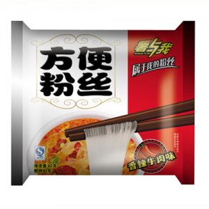 薯与我香辣牛肉味方便粉丝