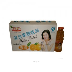 快乐王子混合果粒饮料箱