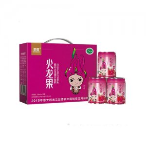 圣蓓火龙果果汁饮料238mlx12罐