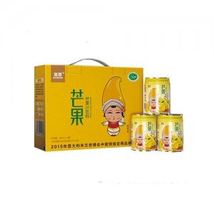 圣蓓芒果汁饮料238mlx12罐