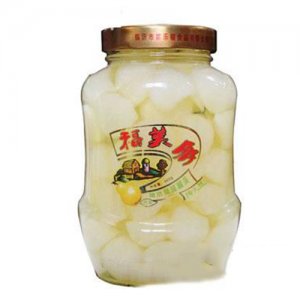 福美多糖水梨球罐头罐装