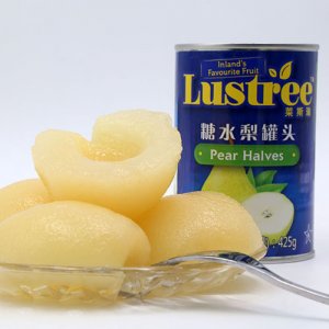 莱斯瑞糖水梨罐头