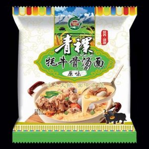 青苑稞青稞牦牛骨汤面方便面原味