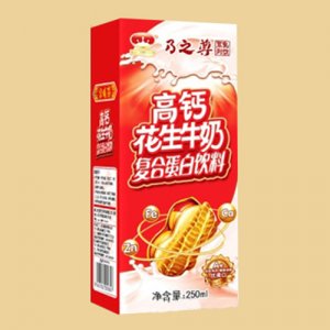 乃之尊高钙花生牛奶苗条装