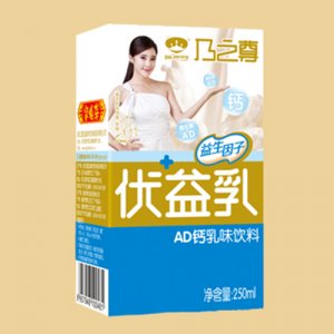 乃之尊优益乳AD钙味饮品250ml