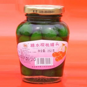 唐成糖水樱桃罐头