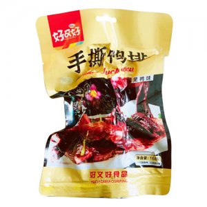 好又好手撕鸭排黑鸭味168g