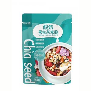 怀山源奇亚籽酸奶果粒燕麦脆