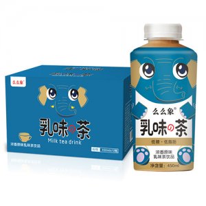 么么象浓香原味乳味茶450ml