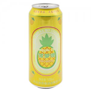 蓝发菠萝啤果味饮料500ml