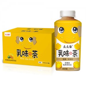 么么象芒果味乳味茶450ml