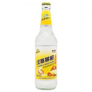 汉斯景橙碳酸饮料荔枝味500ml