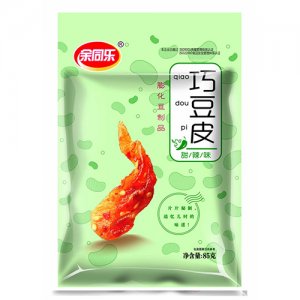 余同乐巧豆皮甜辣味85g