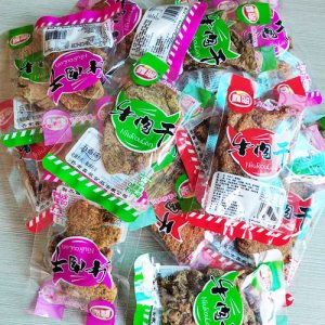 鑫翠牛肉干散装称重