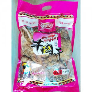 鑫翠牛肉干沙嗲味2.5kg