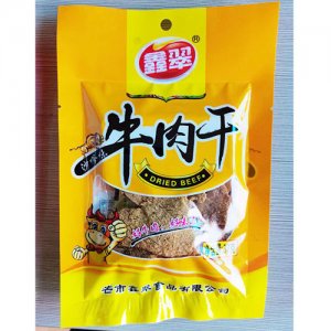 鑫翠牛肉干沙嗲味37g