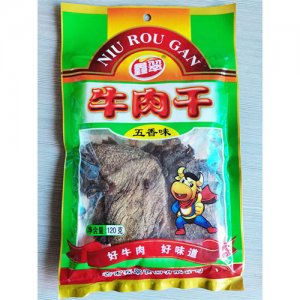 鑫翠牛肉干五香味120g