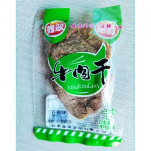 鑫翠牛肉干五香味散装称重